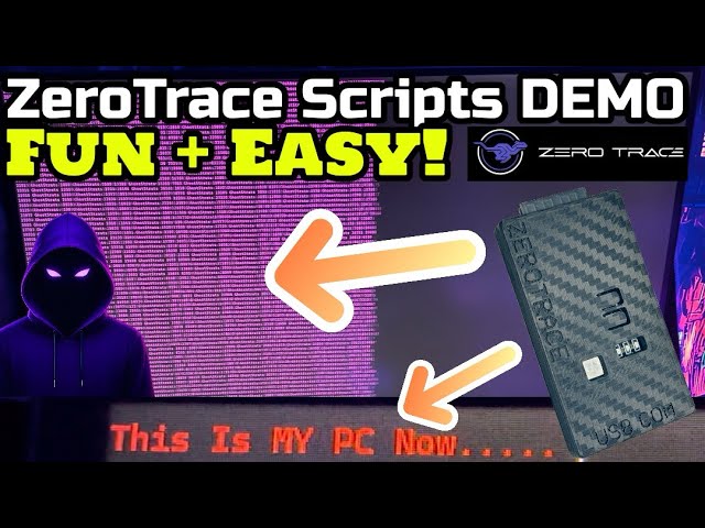How I Made Simple HID Scripts Anyone Can Use – ZeroTrace Conversion & Demo Tutorial