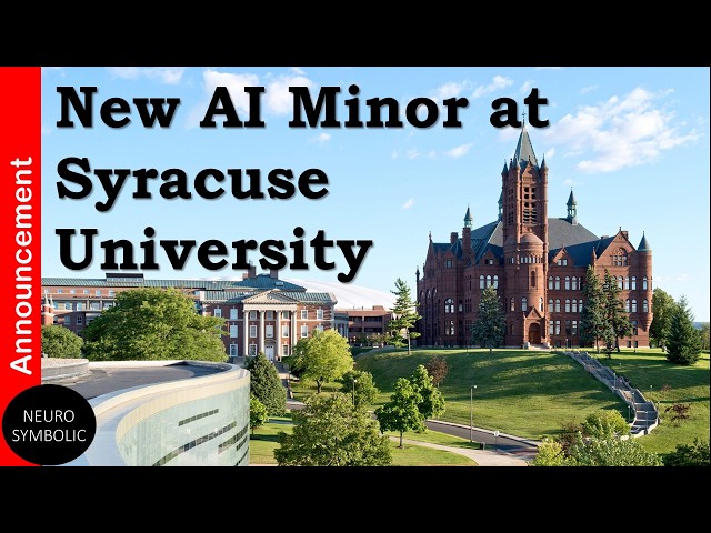 New AI Minor at Syracuse: AI Science and Engineering (ASE)
