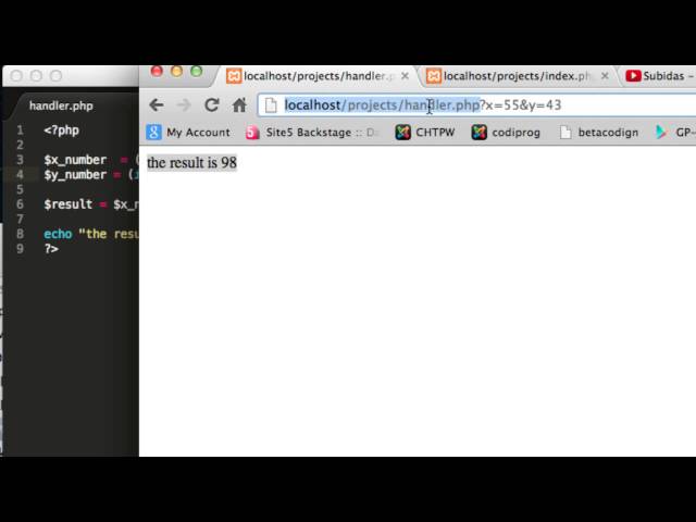 PHP Tutorial 12   $ POST and $ GET variables difference,pros,cons