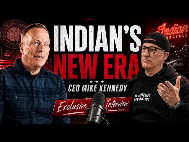 EXCLUSIVE: Indian's CEO Reveals Their Secret Weapon Against Harley-Davidson! FULL INTERVIEW! 🎙️