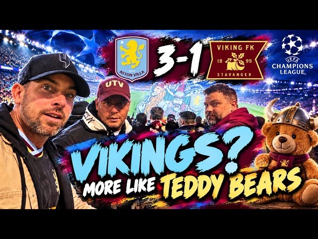 Aston Villa UNBEATEN at home in 15 straight EUROPEAN as they blitz VIKINGS