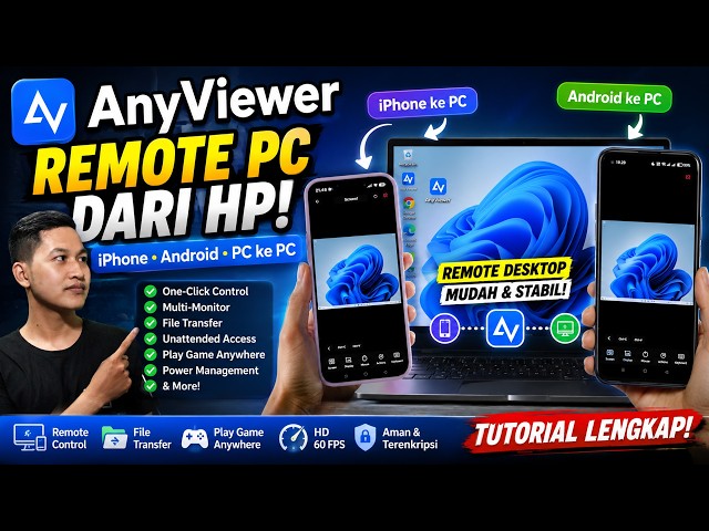AnyViewer Review | How to Easily Remote Control Your PC from Android & iPhone!