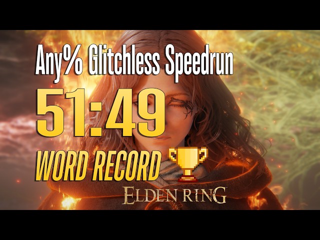 Elden Ring Speedrun Any% Glitchless  in 51:49 IGT (WR)