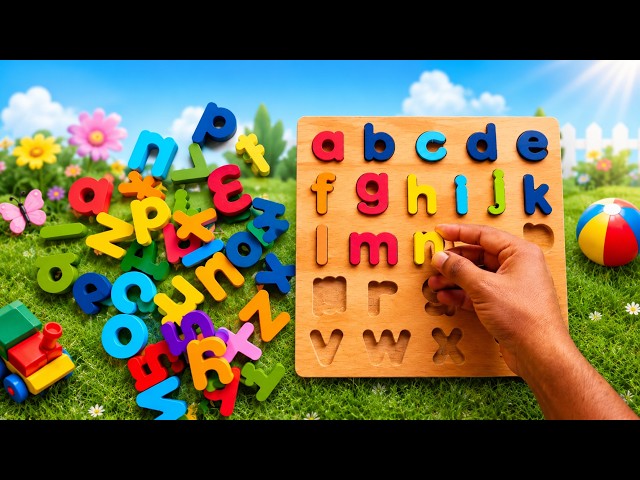 ABC Puzzle | Help Me Find The Alphabet Letters | Preschool Learning | Part 17