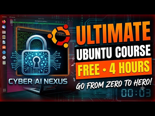 Linux Ubuntu Full Course for Beginners (2026) – Zero to Hero in 4 Hours