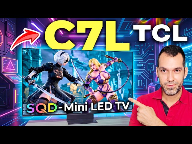TCL C7L SQD-Mini LED TV: Review Completa / El Smart TV 4K que Debes Tener