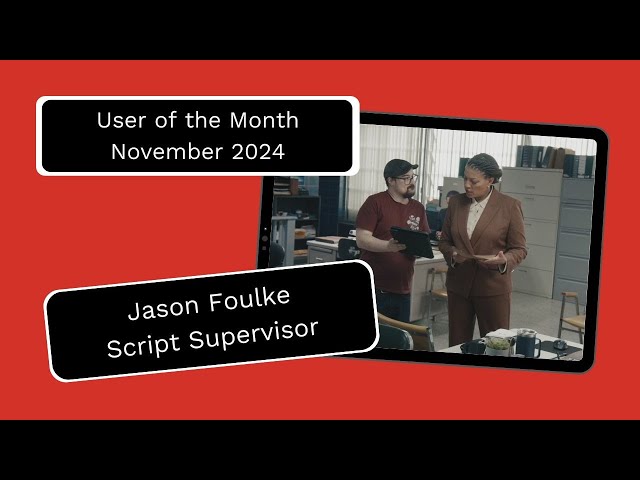 ScriptE Featured User - November 2024: Jason Foulke
