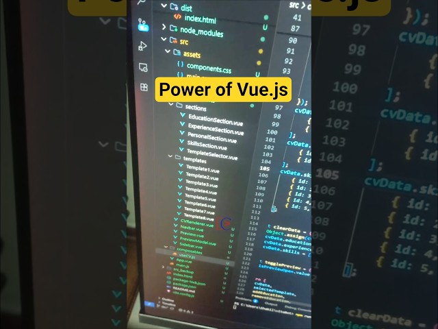 Power of Vue.js  #coding #python #bitcoin #programming #htmltutorial #pythonprogramming #vue #vuejs