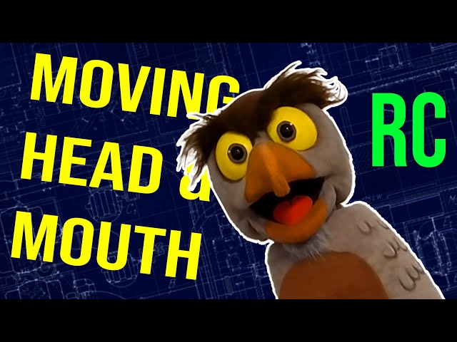 Animatronic RC MOVING HEAD AND MOUTH System - pavlovspuppets