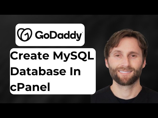 How to Create a MySQL Database in GoDaddy cPanel [2026 Guide]