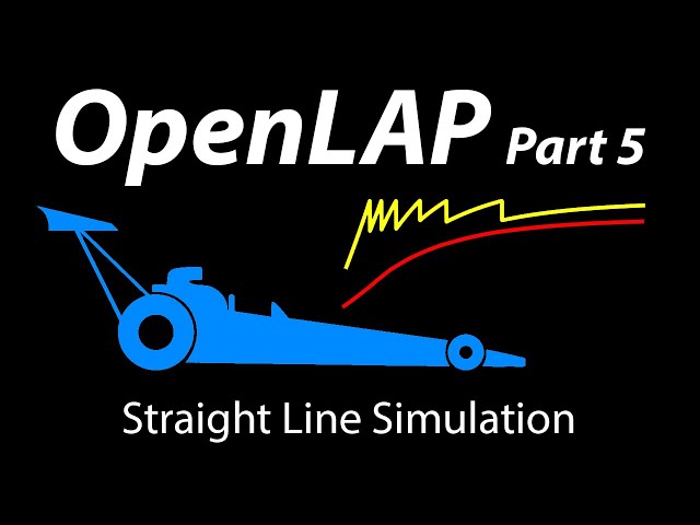 OpenLAP Lap Time Simulator Part 5: Straight line simulation in OpenDRAG