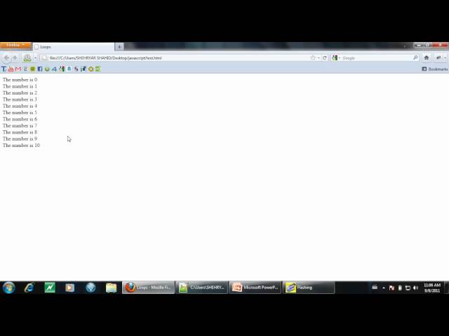 Javascript Urdu Tutorials 16/70 Break.avi