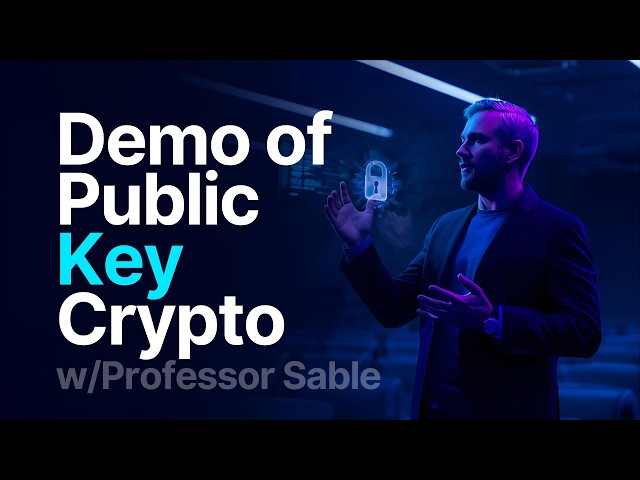 Demo of Public Key Crypto to encrypt a message.