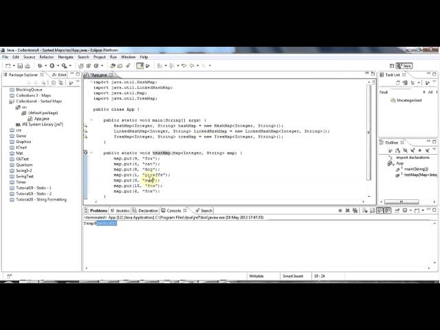 Sorted Maps and the Map Interface  Java Collections Tutorial Part 4