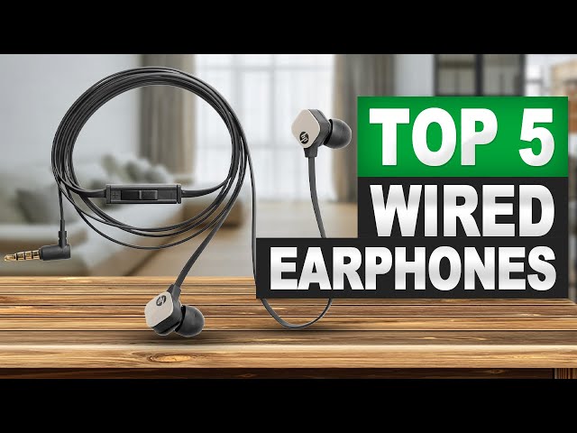Top 5 BEST Wired Earphones in (2026)