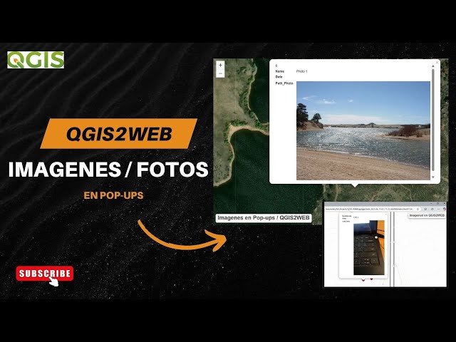 QGIS2WEB: How to view PHOTOS/IMAGES in pop-ups #qgis