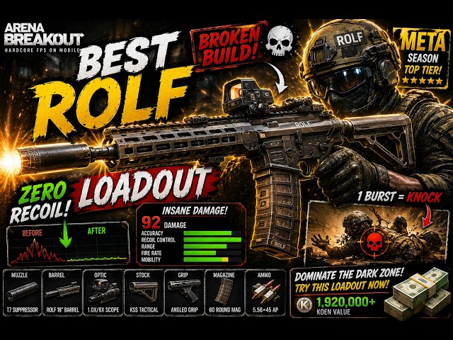 Arena Breakout: Pro Tips to Master Rolf & Tactical Gear ( Part 1)