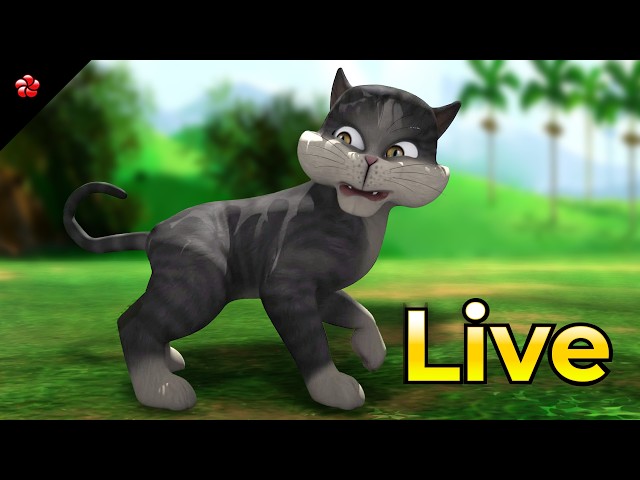🌈🎵 Kids Cartoon Live 🎬🐻 മഞ്ചാടി കുട്ടിക്കഥകളും പാട്ടുകളും 📖✨ Manjadi 💖🎈