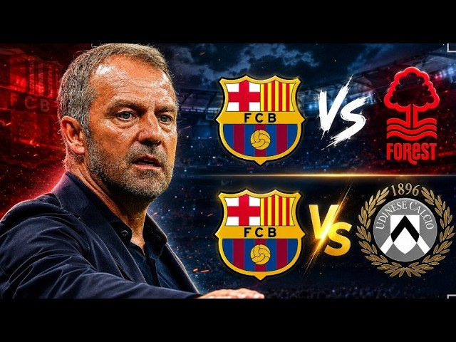 BARCELONA VS NOTTINGHAM/ BARCELONA VS UDINESE PRE SEASON FRIENDLY