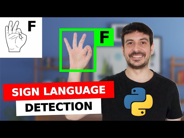 Sign language detection with Python and Scikit Learn | Landmark detection | Computer vision tutorial