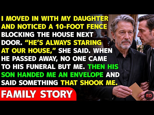 My Daughter Warned Me About Our Neighbor—Until His Son Gave Me An Envelope At The Funeral...