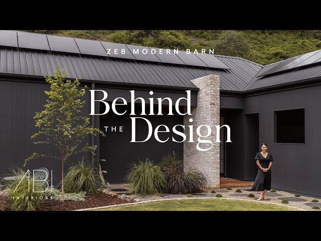 Inside the Exquisite Modern Barnhouse of ZEB House | Behind The Design (House Tour)
