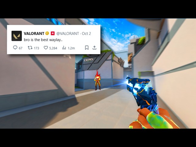 What Perfect aim looks like in Valorant..