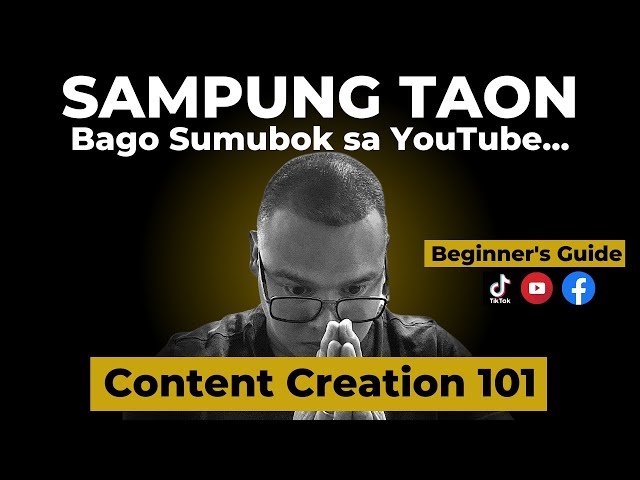 How to be a Content Creator 2026 | Tagalog Tutorial
