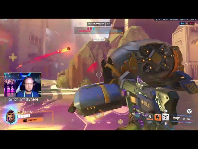NEW MAP! FITZY Is Finally Playing Sombra as a Support - FitzyHere Overwatch