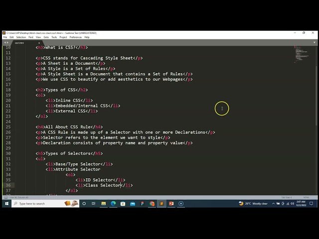 CSS Tutorial for Beginners | Part 1: Introduction to CSS