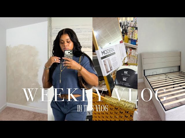 WEEKLY VLOG | We Picked Amelia’s Bedroom Furniture! Room Shopping, Painting + What Happened at Alo 