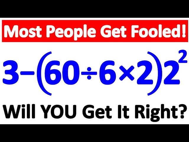 Only 1% Can Solve This Tricky Math Problem! Can YOU?