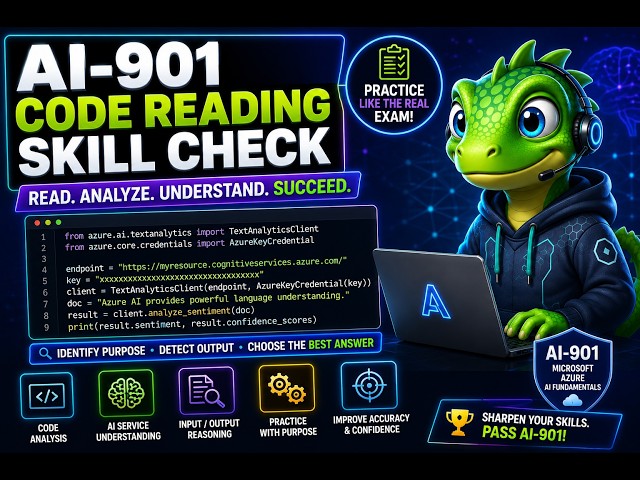 AI-901 Code Reading: Python, REST APIs, SDKs & Prompts