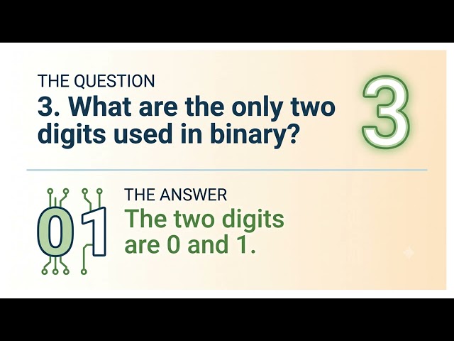 Edexcel IGCSE Computer Science | Decimal vs Binary Number System Quiz & Answers | Base 10 vs Base 2