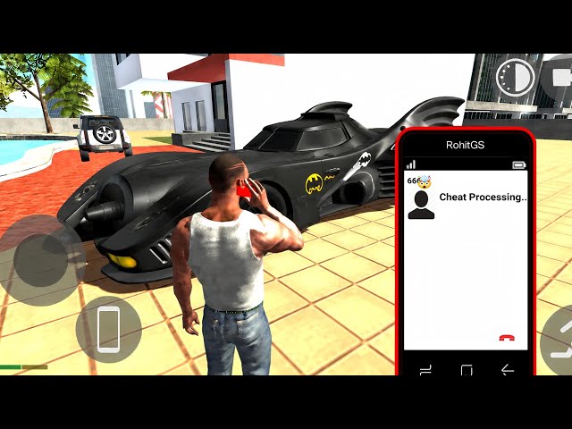Batman Car Cheat Code in Indian Bike Driving 3D 🤯🔥| indian bike driving 3d new update | HIG