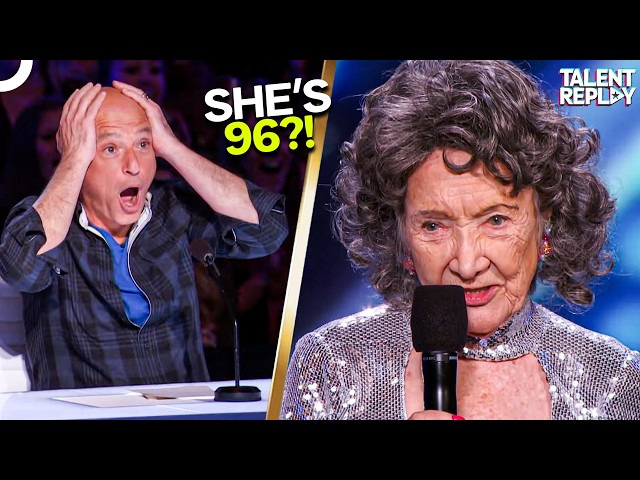 96-Year-Old Ex-Model SHOCKED AGT with Her Moves!
