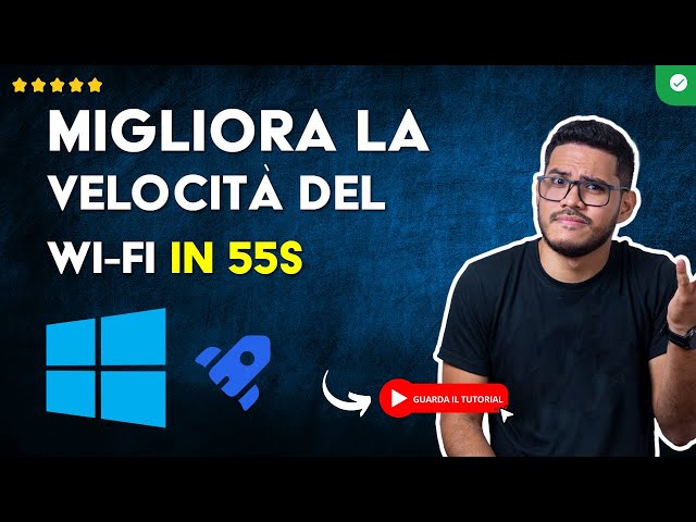 How to IMPROVE your WIFI Speed on WINDOWS 11 in 55S