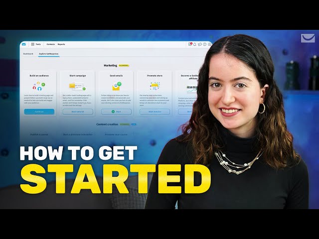 GetResponse Step-by-Step Tutorial for Beginners (2025) | How To Get Started