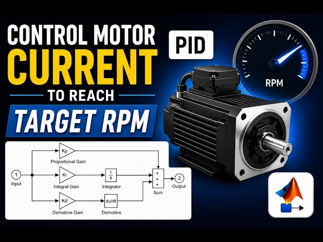 Motor Control Theory | MATLAB Simulink | Detailed Explanation