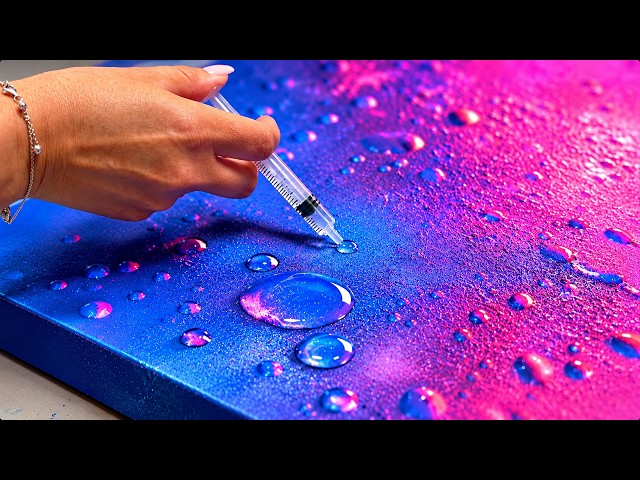 The trick behind these raindrops is easier than you think! 💧