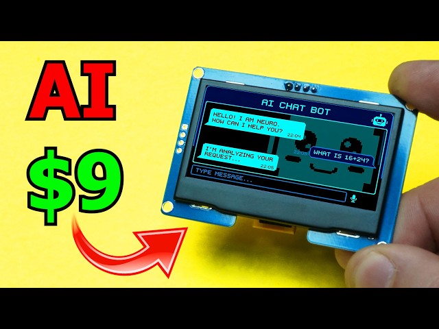I Built an AI Chatbot Using Aliexpress Modules... and It Actually Works!