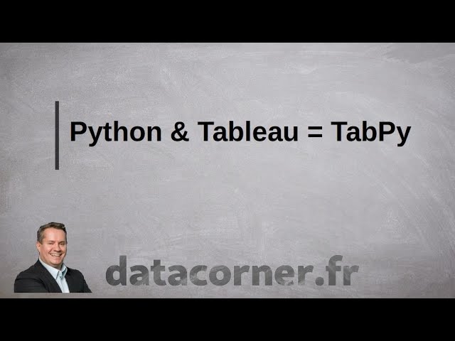 Python & Tableau = TabPy