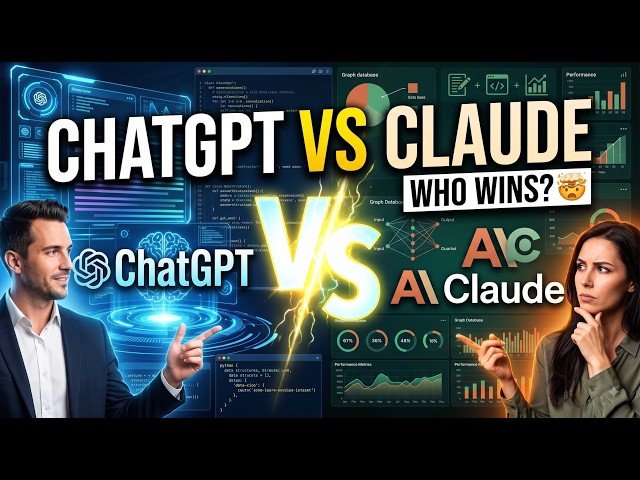 ChatGPT vs Claude: I Gave Both the SAME 4 Tasks 🤯 #longvideo #viral #chatgpt #usa #aitools #claudeai