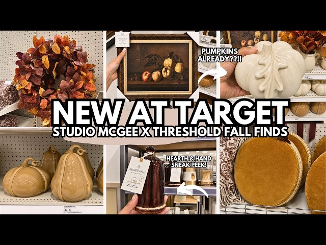 NEW TARGET FALL DECOR 2026 🍂 | Studio McGee x Threshold Finds | Shop With Me