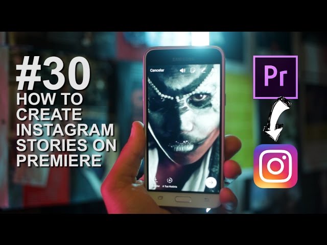 HOW TO CREATE INSTAGRAM STORIES on Premiere