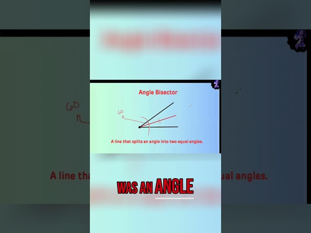 Geometry: Angle Bisectors & Midpoints Explained Simply