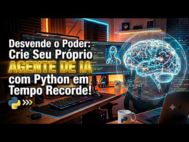 Desvende o Poder: Crie Seu Próprio Agente de IA com Python em Tempo Recorde!