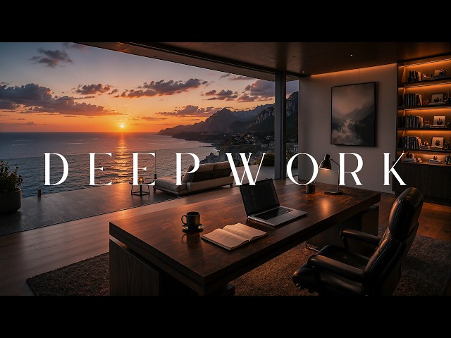 Deep Work Music | Ambient Music For Focus And Maximum Productivity While Studying At Home