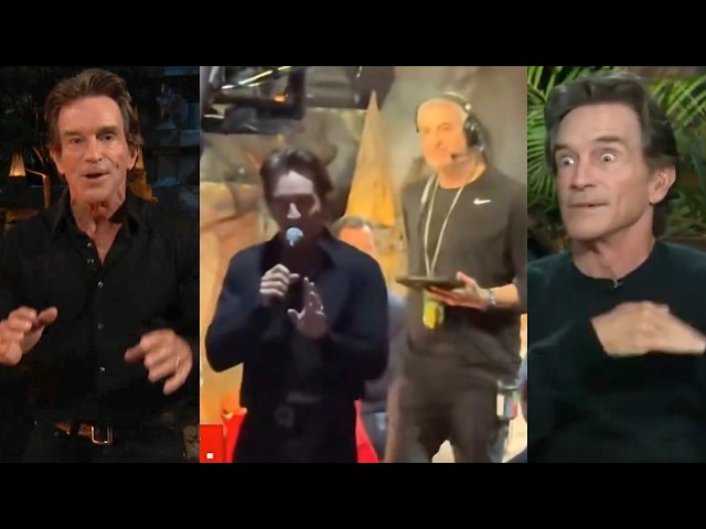 Jeff Probst Swears After Realizing His Live 'Survivor 50' Spoiler