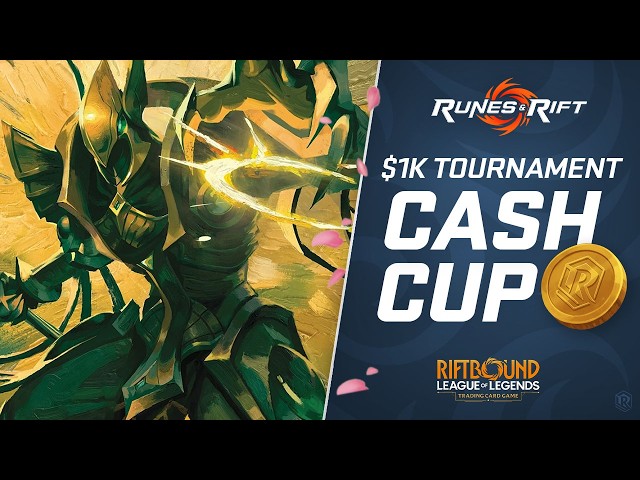 🏆 $1K+ Riftbound Cash Cup Tournament | Spiritforged
